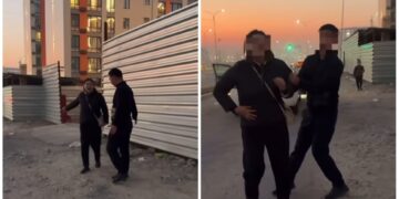 Сеть потрясло видео: женщина остановила мужчину, который применял силу к жене