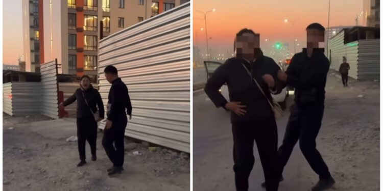 Сеть потрясло видео: женщина остановила мужчину, который применял силу к жене