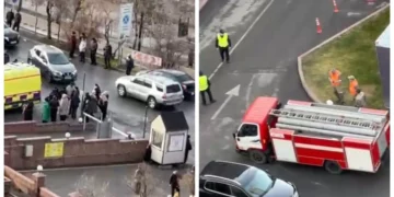 «Заложено взрывное устройство»: В Алматы эвакуировали людей из торгового центра Mega