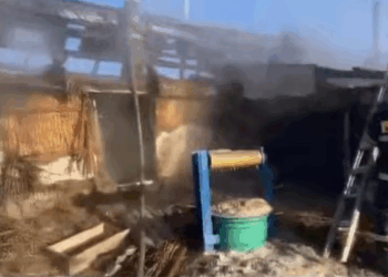 В Павлодарской области сгорел частный дом, погибли два ребенка