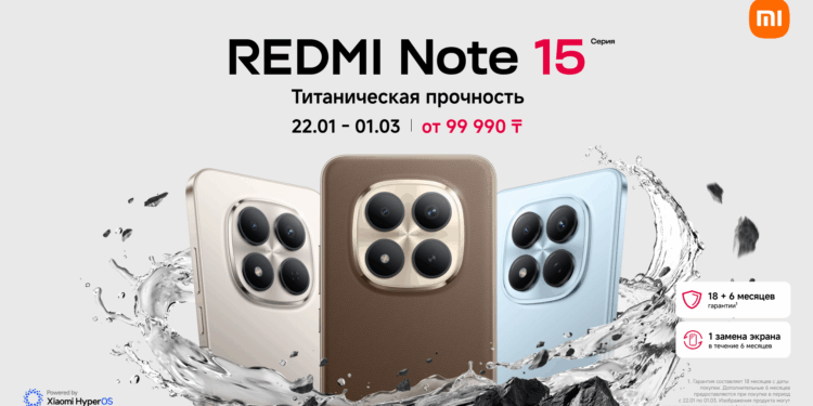 Серия REDMI Note превысила 460 миллионов поставок по всему миру, укрепив лидерство Xiaomi в среднем ценовом сегменте