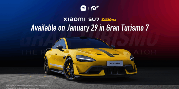 Xiaomi SU7 Ultra выходит на виртуальный трек Gran Turismo 7