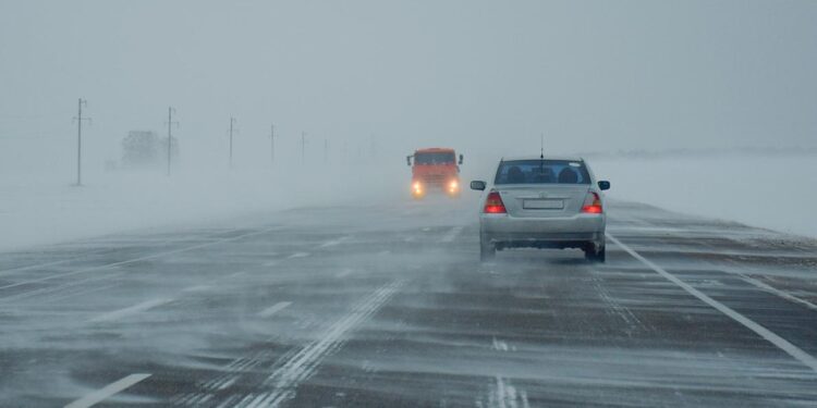 В Акмолинской области из-за метели закрыты несколько трасс