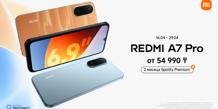Xiaomi представляет REDMI A7 Pro с иммерсивным дисплеем, емким аккумулятором и новыми функциями